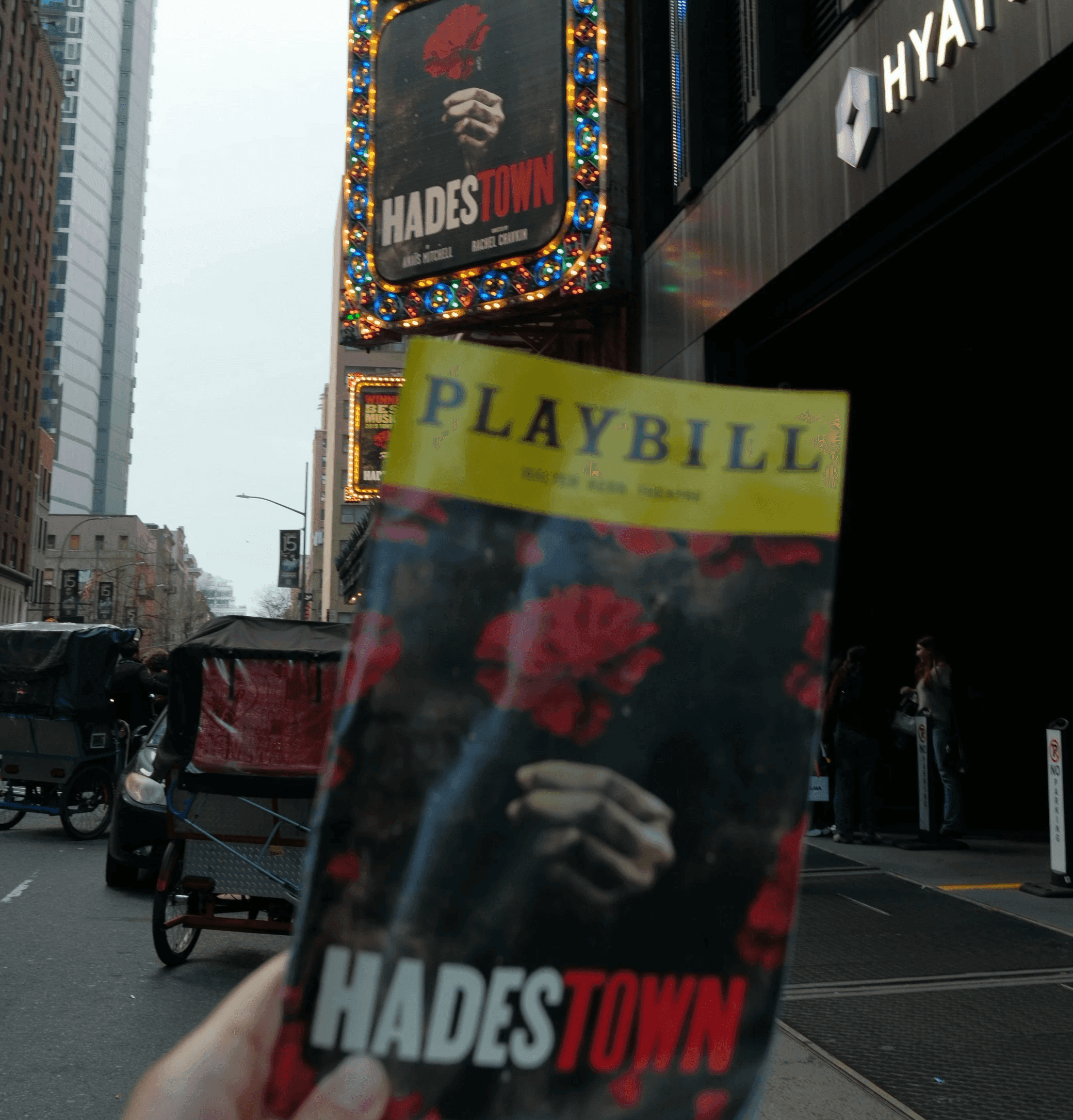 Hadestown on Broadway